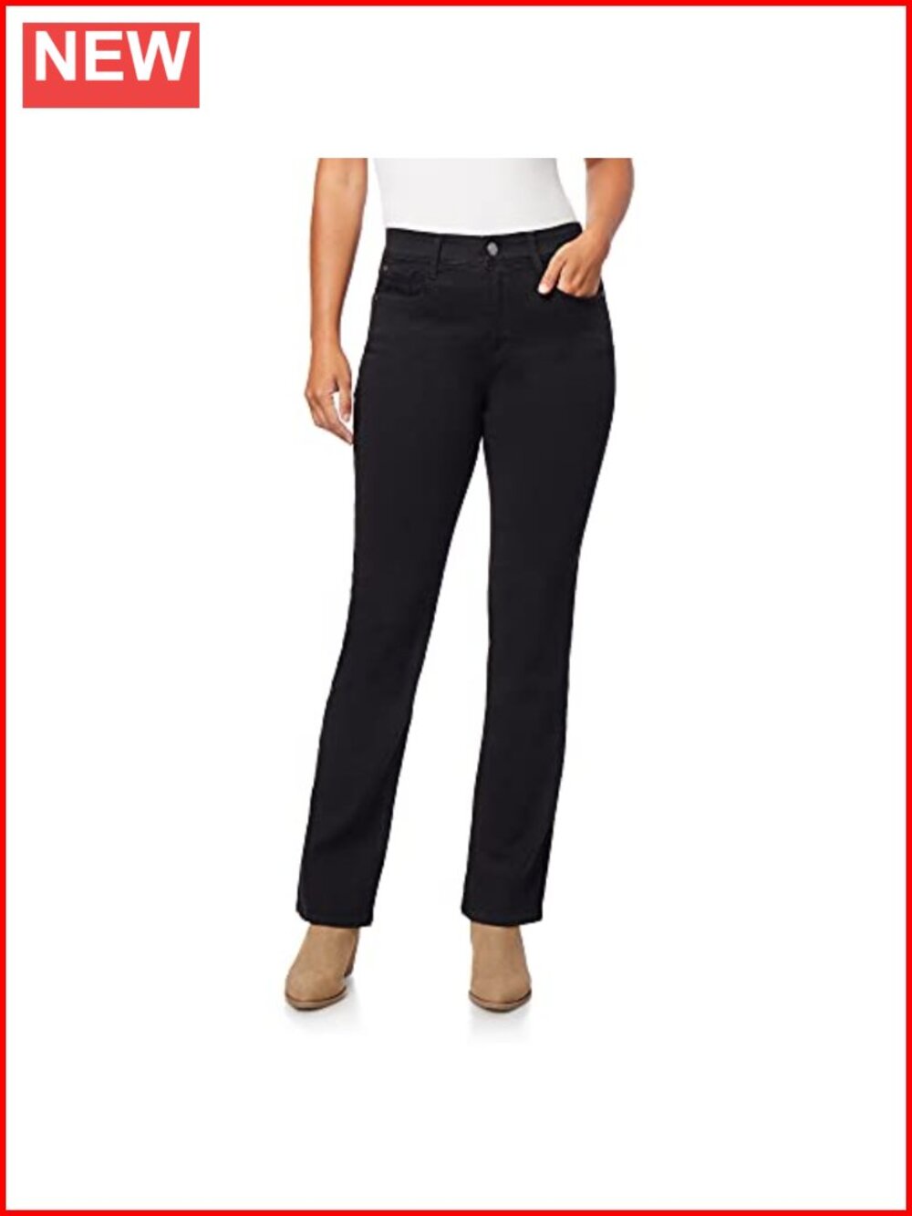 Women's 360 Sculpt Bootcut Jeans Mid Rise Stretch Slimming Curvy Fit
